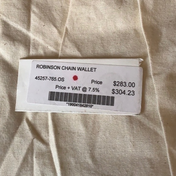 Tory Burch Robinson Chain Wallet w/ dust bag&tags - Picture 4 of 4